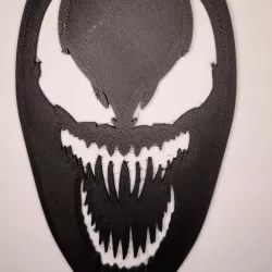 MCU Venom 2d Sculpture Wall Decoration