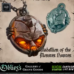 Medallion of the Monster Hunter [FULL SIZE PROP]