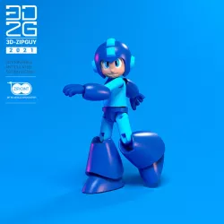 MEGAMAN ROCKMAN action figure