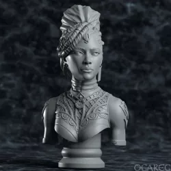 Mel Medarda, from Arcane, Fanart Bust