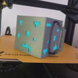 minecraft diamond ore cup