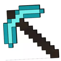 Minecraft pickaxe
