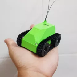 Mini tank robot v1