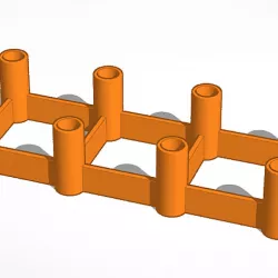 Miniature holder for 8 miniatures