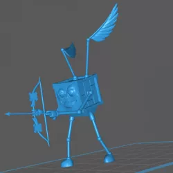 Modron - Quadrone - Geometric Warrior