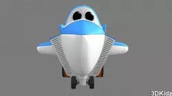 3d model  toys and games  vehicle toy airplane kids toys  3D model