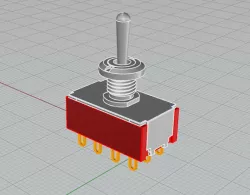 4PDT Toggle Switch