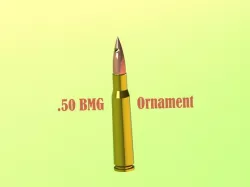 .50 BMG Ornament