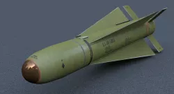 AGM 65D Maverick Air to Ground Missile Low-poly  3D model