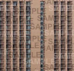 Apartment building walls texture 3D model
