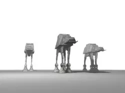 ATAT - Lowpoly Low-poly  3D model
