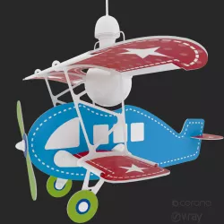 BABY PILOTO AZUL LAMP LEROYMERLIN  3D model
