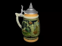 Bavarian beer mug 3D model
