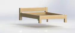 Bed "massive"