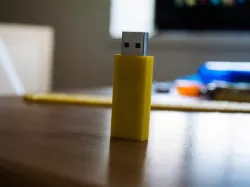 beveled USB enclosure