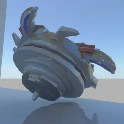 BeyBlade Low-poly  3D model
