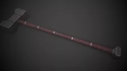 Big Ol Mace Low-poly  3D model