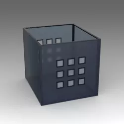 Box Lekman 01 IKEA 3D model
