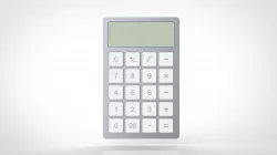 calculator 3D model