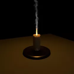 Candle 3D model
