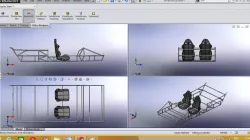 chasis for mid engine