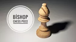 Chess Bishop Piece 3D model