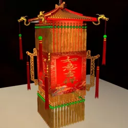Chinese Palace Lantern 3D model