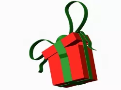 Christmas Present Ornament