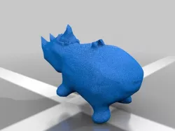 christmas rhino