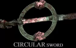 Circular Sword Low-poly  3D model