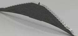 Clip-less Leaf Spring Low-poly  3D model