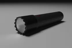 Compact Flashlight 3D model