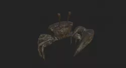 Crab Statue 3D model