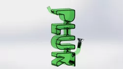 Custom PLUR bong