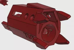 Custum rail system for Dboys KAC PDW