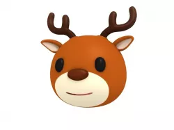 Deer Head 3D model