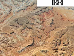 Desert 3D model
