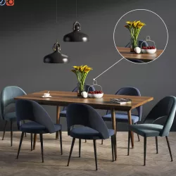 Dinning Set 03 3D model