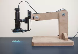 DIY PCB inspection microscope
