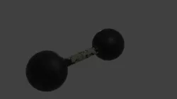 dumbbell 3D model