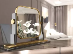 EICHHOLTZ CARMEN TABLE MIRROR 3D model