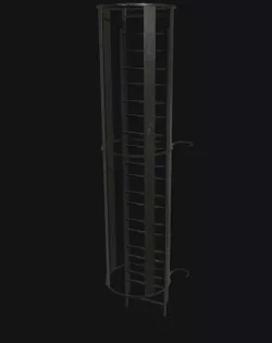 Emergency Ladders Game ready prop with textures Low-poly  3D model