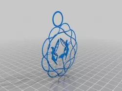 Flower Fairy's Endless Knot Ornament