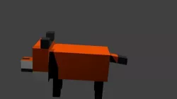 Fox 3D model