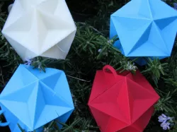 Great Dodecahedron as Ornament