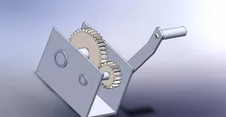 Hand crank winch Gear Box