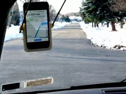 Hands-Free GPS using iPhone