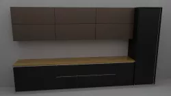 hi-tech Kitchen 3D model