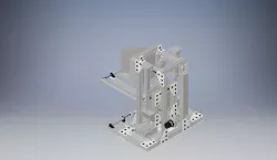 Injection Molding Press 3D model