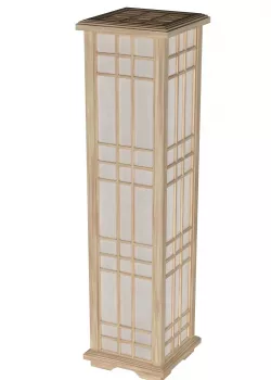Japan Lamp 91cm High 3D model